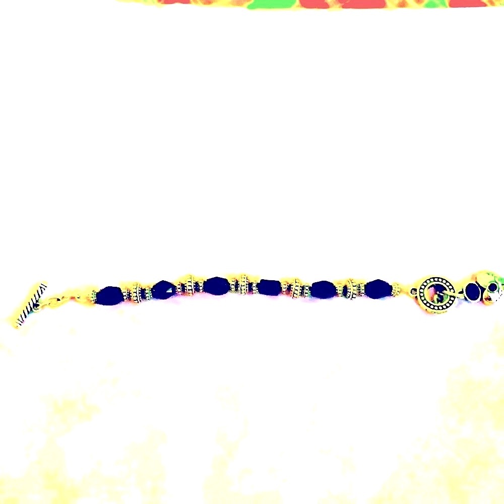 🔥Brighton Onyx and Silver bracelet